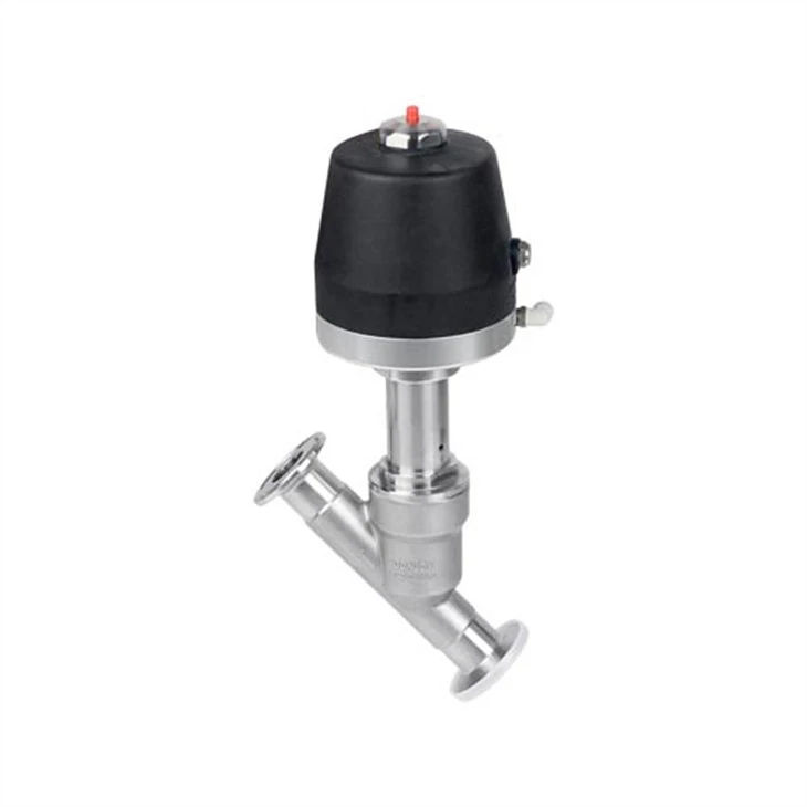 Plastic Pneumatic Angle Seat Valve