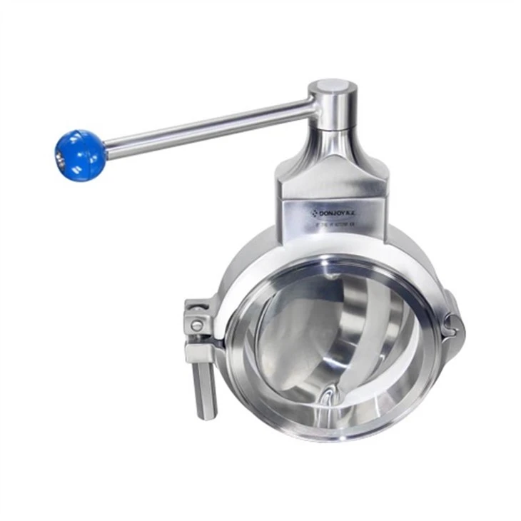 Powder butterfly valve (2)